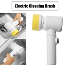 5 в 1 портативный Электрический автоматический Кухонная мойка инструментов для чистки щетки для Ванная комната для мытья посуды набор инструментов для домашнего хозяйства в ванной