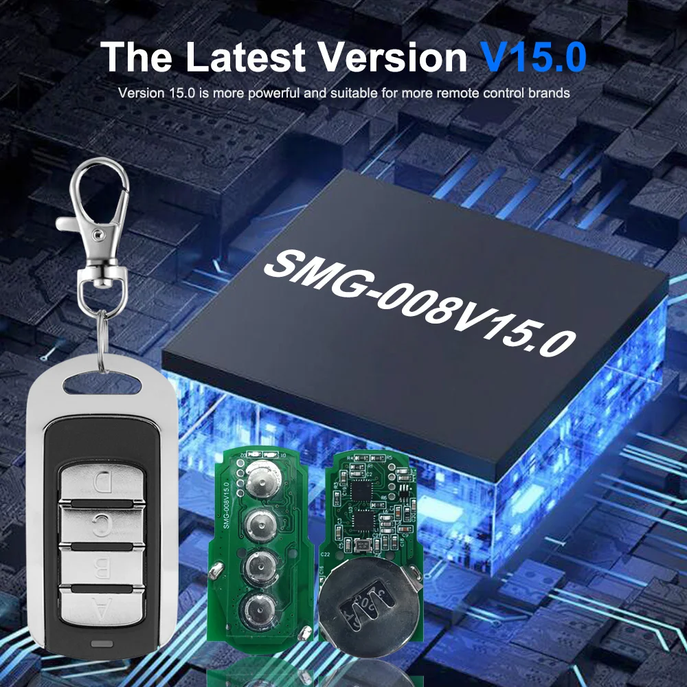 Garage Remote Control Duplicator 280MHz-868MHz Multi-Frequency Code Grabber Clone Gate Command Door Opener | Безопасность и защита