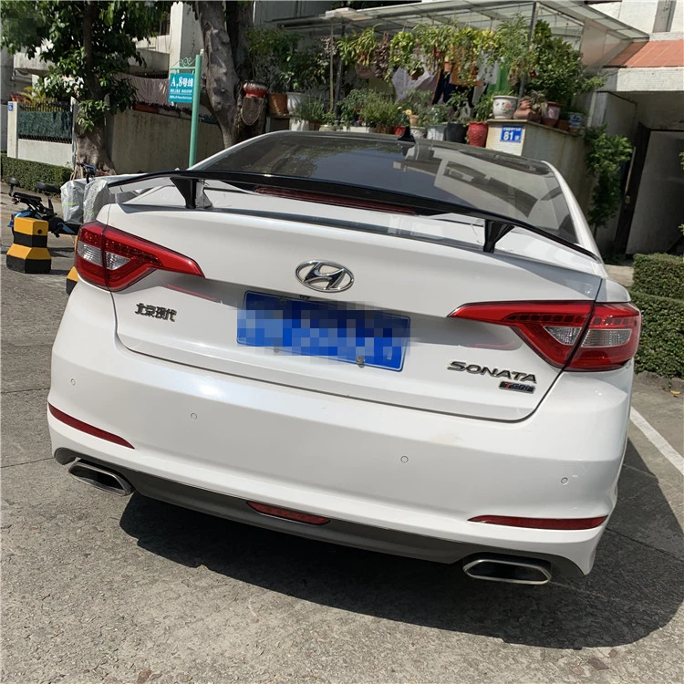 For Hyundai Sonata 9 Spoiler 2011-2017 High Quality ABS Material Car Rear Wing Primer Color | Автомобили и мотоциклы