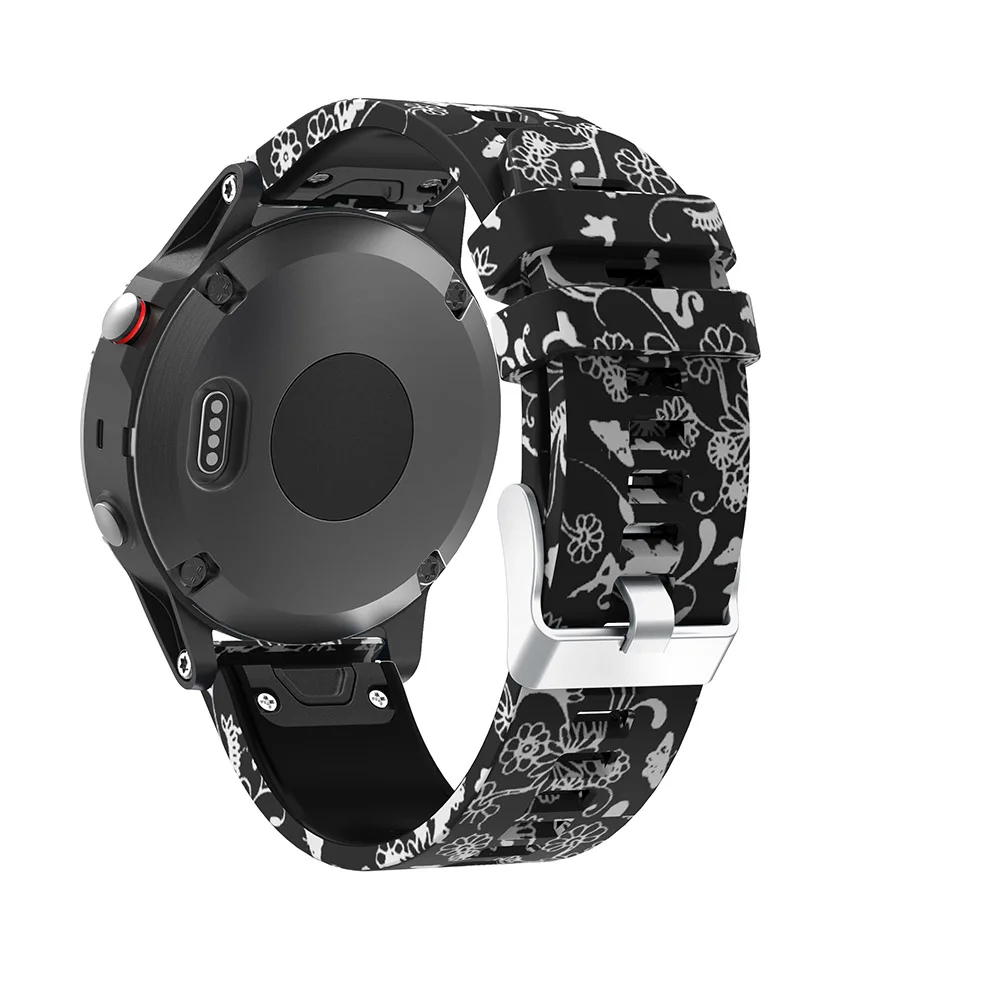 Ремешок для часов Силиконовый браслет для Garmin Fenix 5 Plus Замена наручного браслета Quick Release для Garmin forerunner 935 945 quatix 5