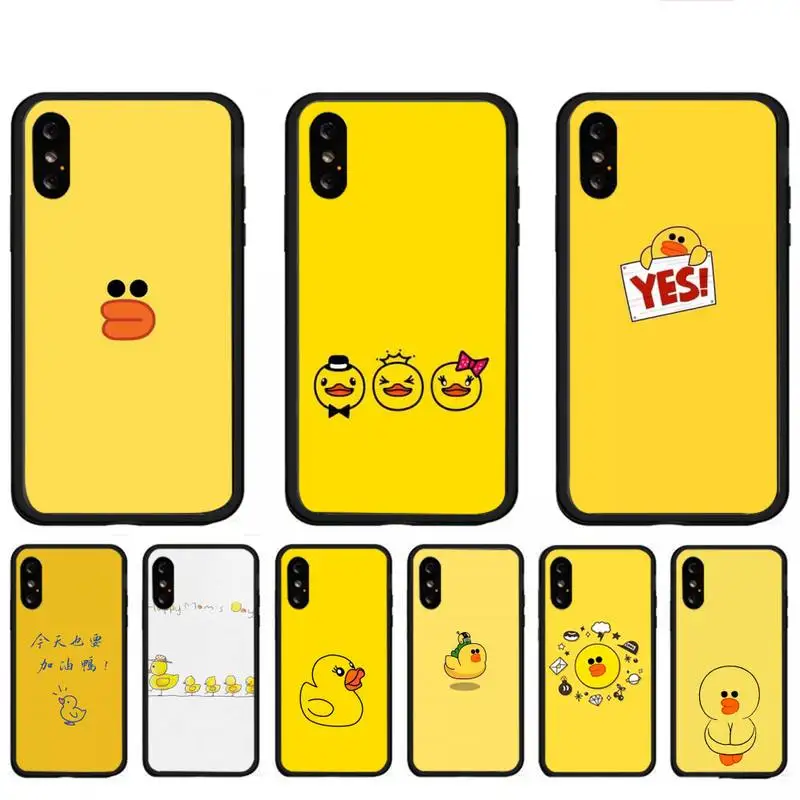 Маленькая желтая утка чехол для телефона враг Redmi 4X 5 6plus 6A 7 7A 8 8A 9 Примечание 4 T por |