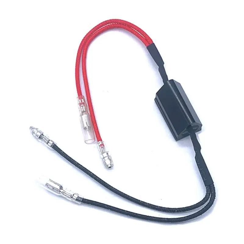 

4PCS 10W10 Moto Resistance Power Resistor Load Decoding Resistor for LED Mini Turn Signal Light Flash Repairing