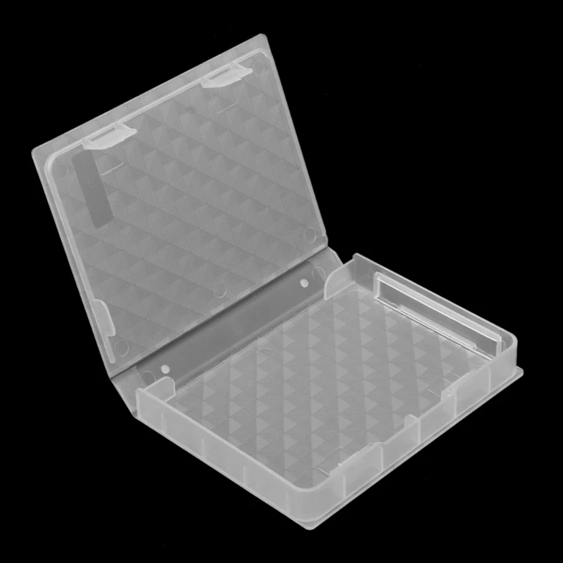 

2.5 inch Hard Disk Drive SSD HDD Protection Storage Box Case Clear PP Plastic