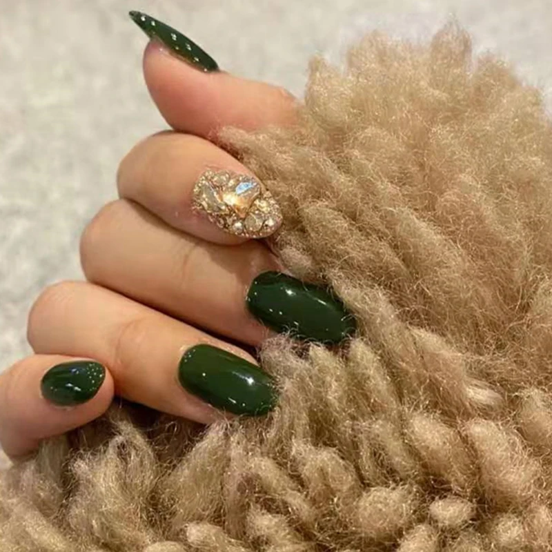 1 коробка цвета шампанского ноготь носорог смешанные размеры плоский задник