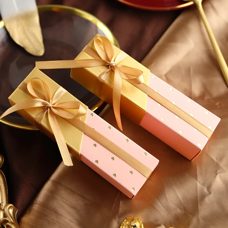 10 шт. коробка для шоколада подарок на свадьбу конфет помада прямоугольный