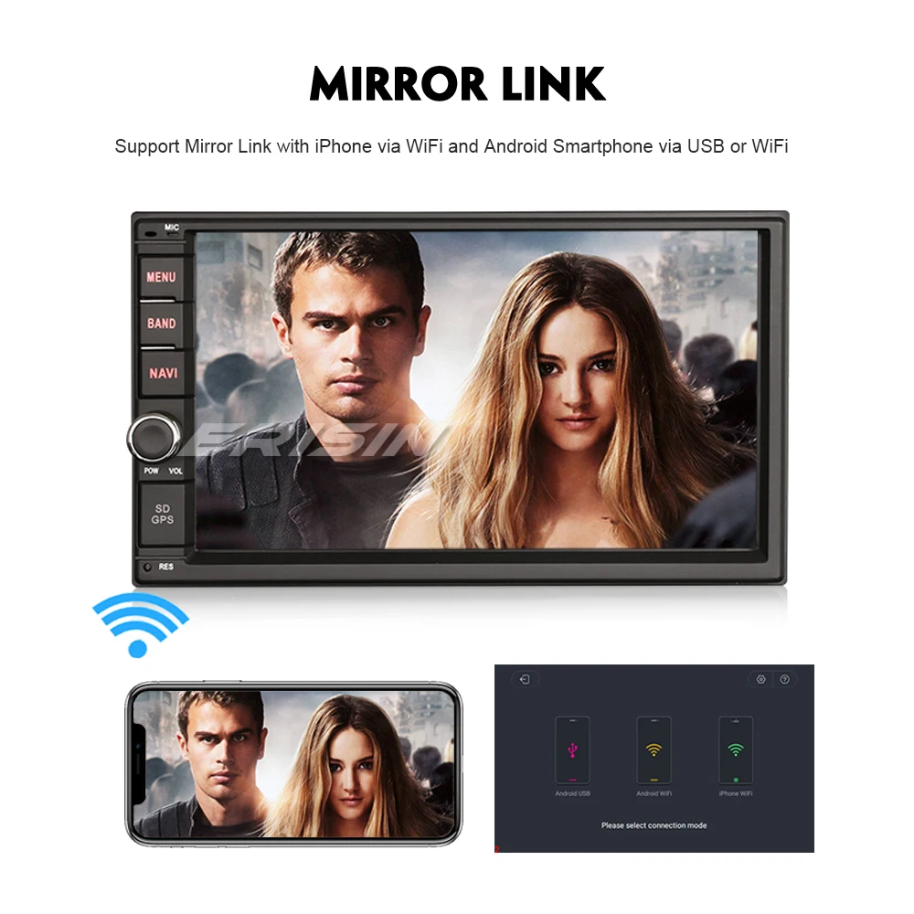 4970 Android 9 0 автомобильная стереосистема 2 Din Sat Nav универсальная 4G DAB + Bluetooth OBD2 TPMS DVR WIFI