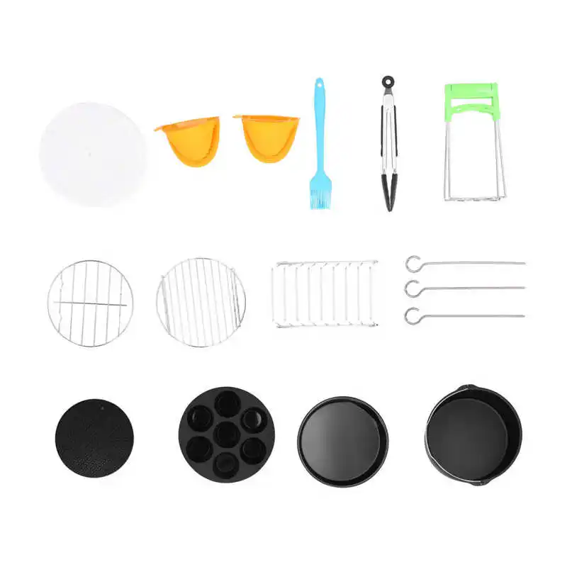

Fryer Accessory Reusable and High Temperature Resistant Cake Mold Basket Set Easy To Use for Garden for Home