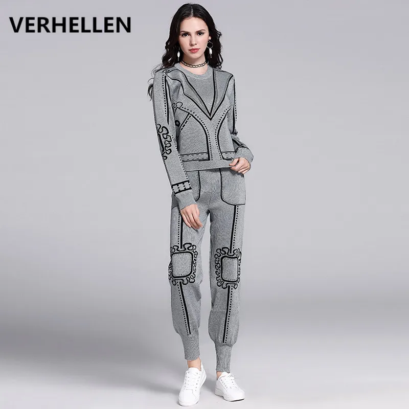 VERHELLEN модные дизайнерские костюмы для подиума 2019 осенний женский топ с длинными