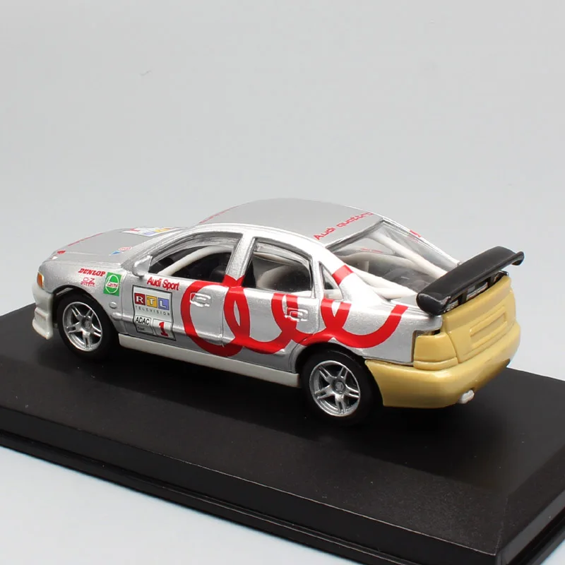 1/43 весы высокоскоростные маленькие Audi A4 STW ADAC No#45 Biela No#10 touring Diecasts& Toy Vehicles гоночный автомобиль игрушки модель акриловая коробка