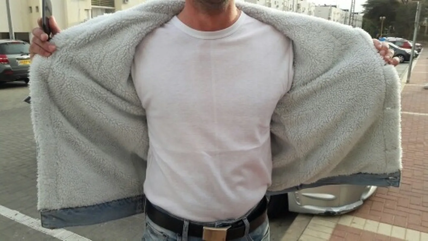 

2021Winter new style thick warmth fashion boutique solid color men's casual denim jacket/male wool denim jacket large size M-6XL