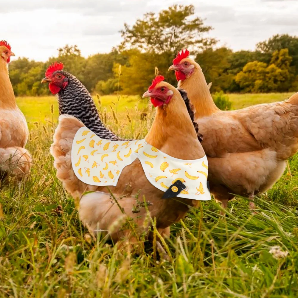 

1pc Chicken Saddle Hen Apron Chicken Apron with Strap Feather Fixer Suit Apron