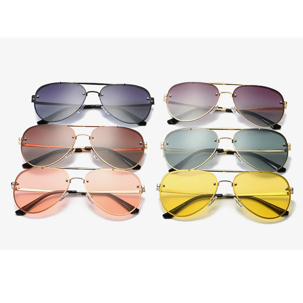 

Women Sunglasses Driving Glasses For Women 6 Colors Stainless Steel Frame With Box