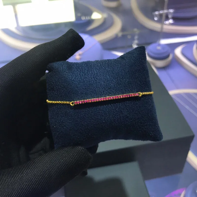 UMGODLY Luxury Brand Single Line Bracelet Adjustable Chain Micro Pave Cubic Zirconia Copper for Women Fashion Party Jewelry | Украшения и