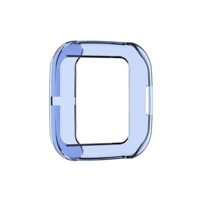 Ультра-тонкий мягкий ТПУ защитный чехол для Fitbit Versa 2 Band, прозрачная защитная оболочка, Смарт-часы, браслет, защита экрана - Цвет: 5