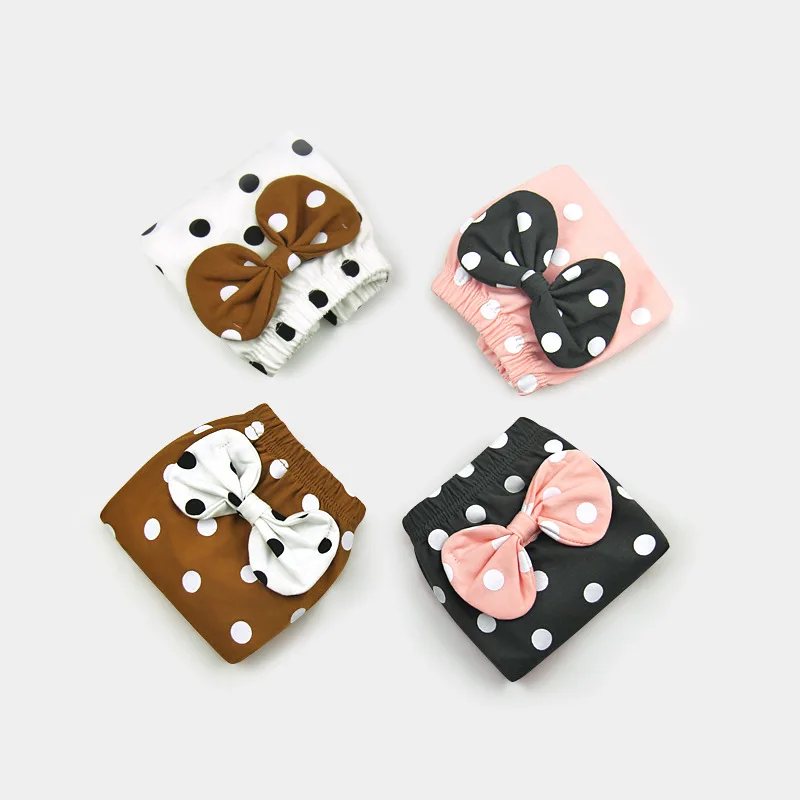 Нижнее белье для малышей хлопковые трусики милые шорты в горошек с большим