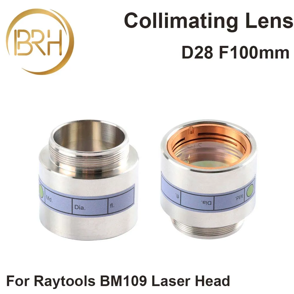 BRH Высококачественная волоконная лазерная фокусировка/коллиматорная линза D28 F100