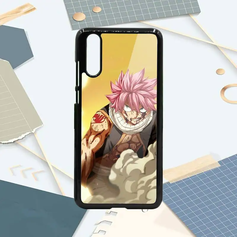 

FAIRY TAIL japan anime Phone Case PC For Samsung galaxy S note 8 9 20 10 e lite2019 plus pro ultra