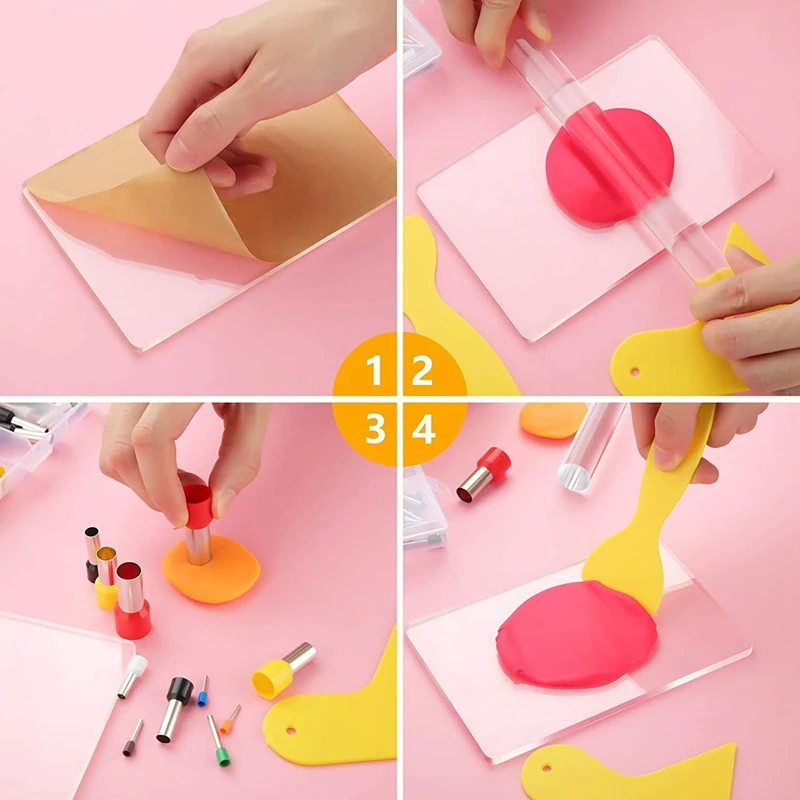 Инструменты для полимерной глины акриловая искусственная кожа вспомогательная