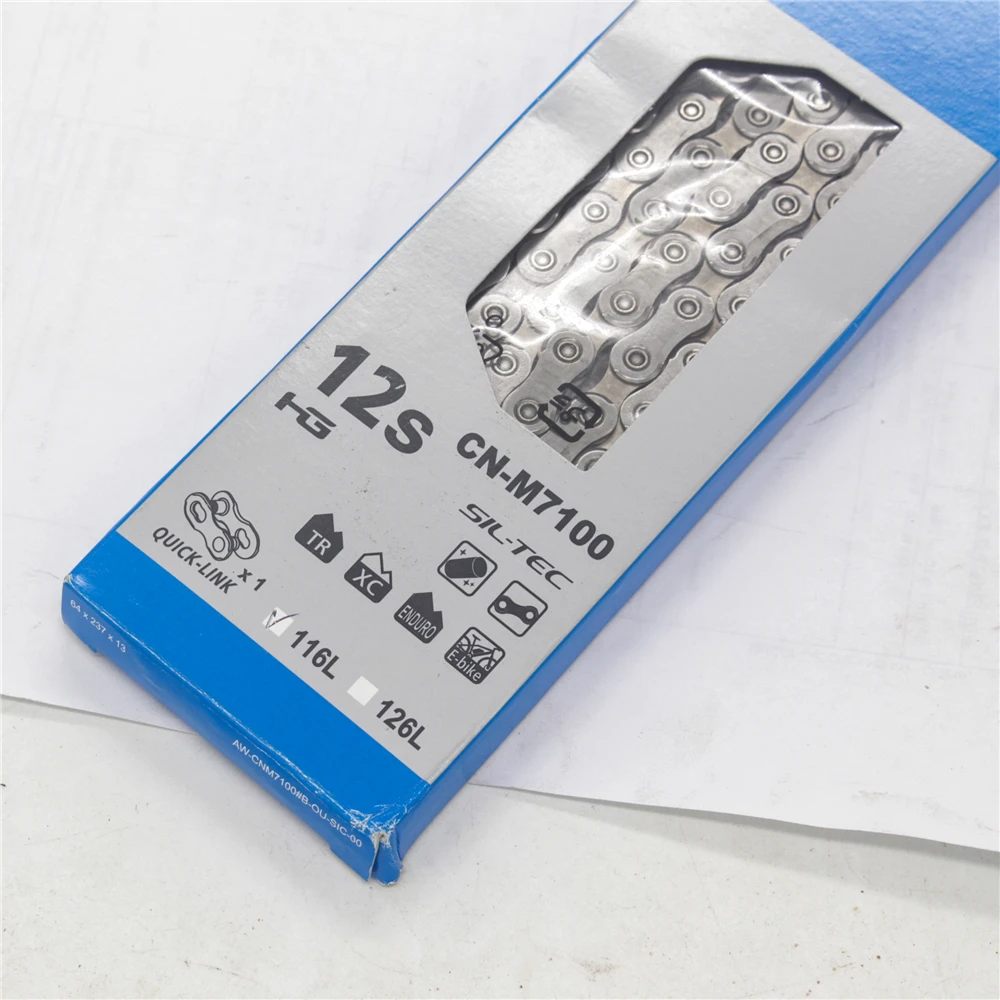 Shimano SLX CN M7100 12 ступенчатая цепи с Quick Link MTB дорожные велосипедные цепи|Велосипедная
