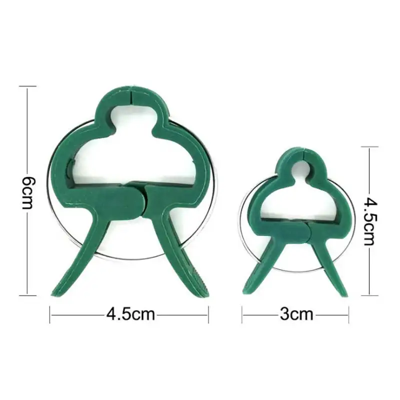 

20pcs Plastic Plant Clips Reusable Garden Plant Fixed Clip Gardening Supplies For Support Vegetable Tomato Fastener Fixing Tool