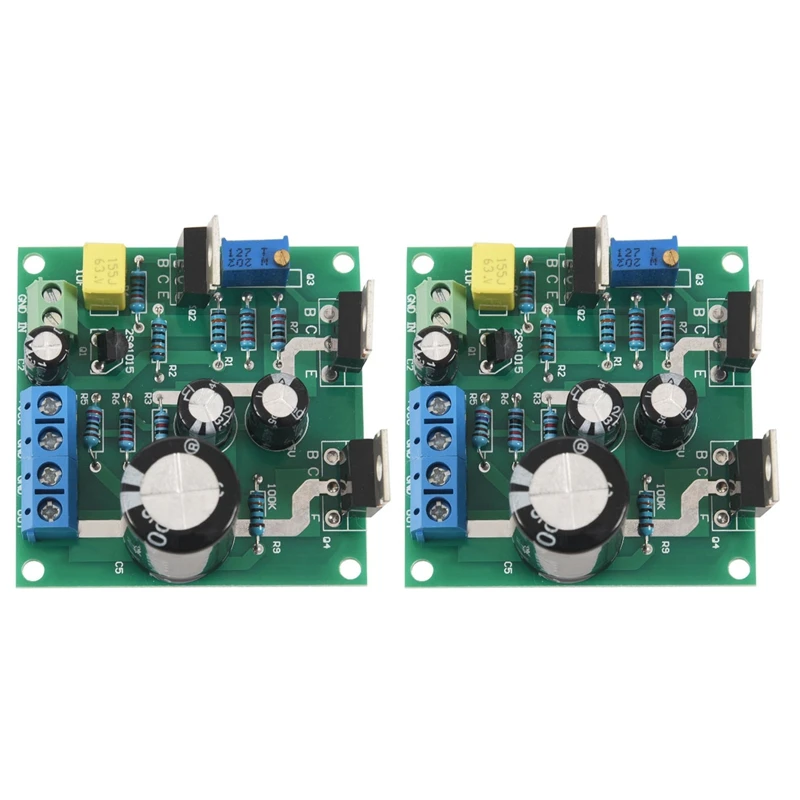 

2X DC12V 24V Mini 1969 TIP41C Mono Channel Amplifier Assemble Board Pure Class A
