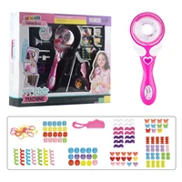 quickly battery powered hairdress easy use pretend play handheld for girls styling tools electric braid device automatic knitted