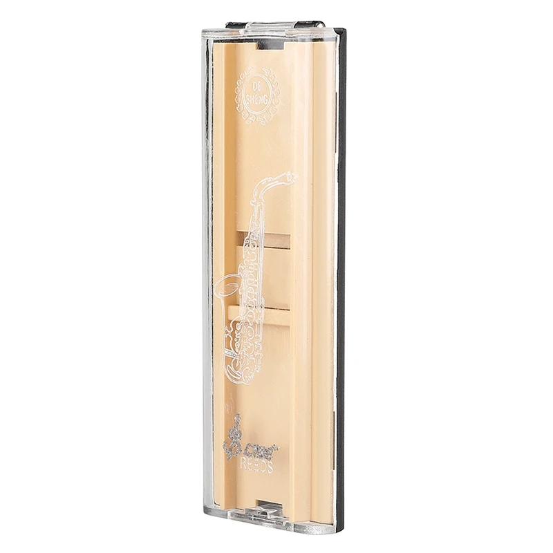 Переносной саксофон трости для кларнета Чехол Водонепроницаемая прозрачная