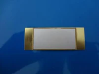 single crystal ceramic piezoelectric power generation sheet 60mmx31mmx0 2mm substrate 80mmx33mmx0 2mm