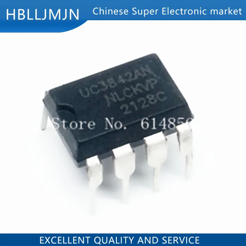 10 шт. UC3843AN UC3843A DIP UC3843 DIP-8 UC3843BN UC3842AN UC3844AN UC3845AN UC3842BN UC3844BN UC3845BN UC3842 UC3844 UC3845 - купить по