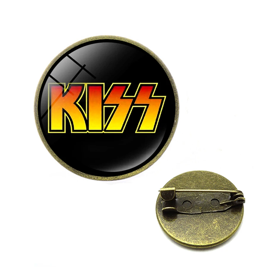 Рок группа Kiss броши ручной работы рок-группы &quotKiss&quot значков на булавке