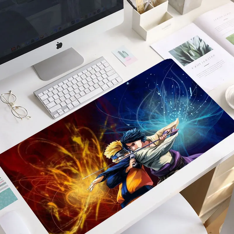 uchiha mouse pad 90x40cm pad mouse carpet computer padmouse domineering gaming mousepad gamer to keyboard mats laptop desk mat free global shipping