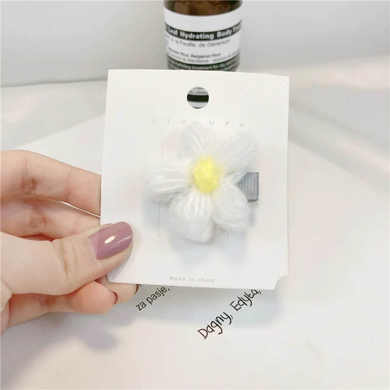 white Заколка для волос 2 шт. Детские аксессуары для волос cabelo acessorio lazos pelo bebe pelote de laine tricoter с бантом головные повязки для волос для девочек - Цвет: white