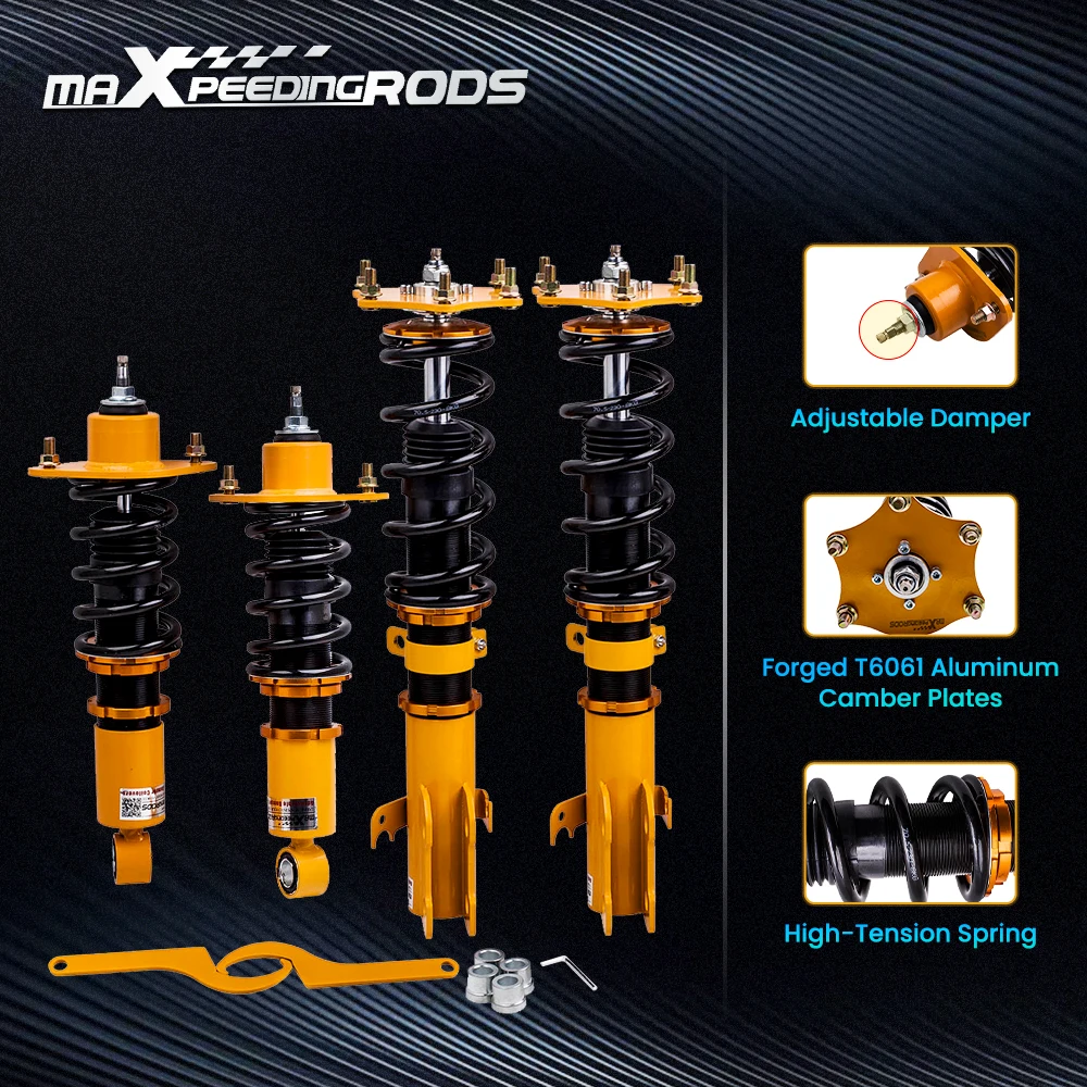 Комплекты для HONDA CRV 2007 2011 24 способа Adj. Демпфер амортизаторы 2008 2009 2010 Coilover
