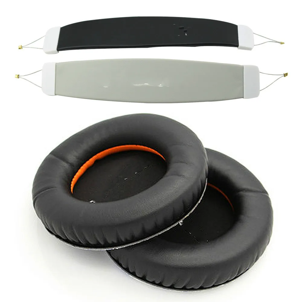 

Headphone Replacement Foam Earpads +headband Kussen Pads for Steelseries Siberia V1 V2 Headset Sponge Cushion Earbud Cover