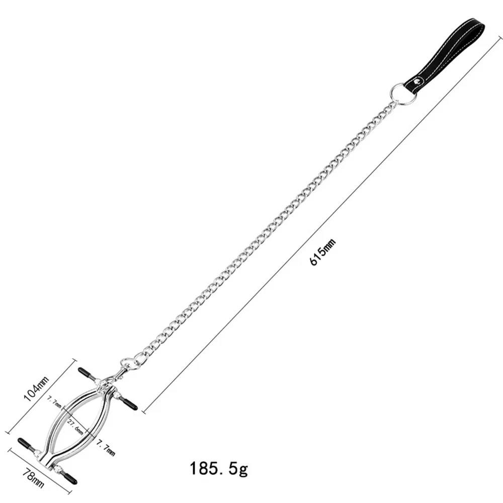 Metal BDSM Bondage Labia Clip Vagina Speculum Teasing Clitoris Clamps Sex Toys For Women Adult Games Torture Products | Красота и
