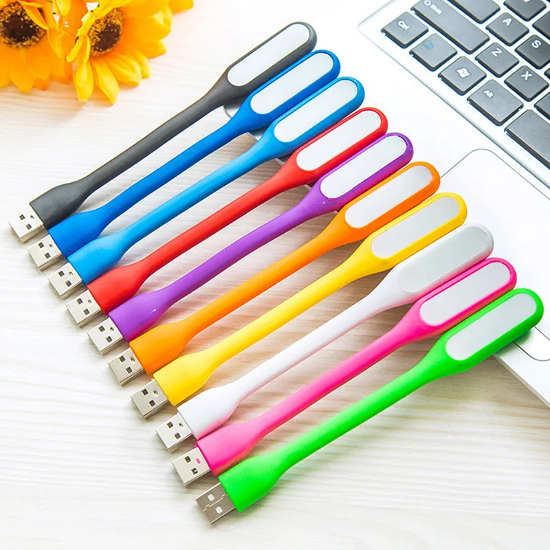 Foldable Super Bright USB Led Book Light Portable Reading Lamp 5V 1.2W Table for Power Computer Laptop Night Lighting | Лампы и