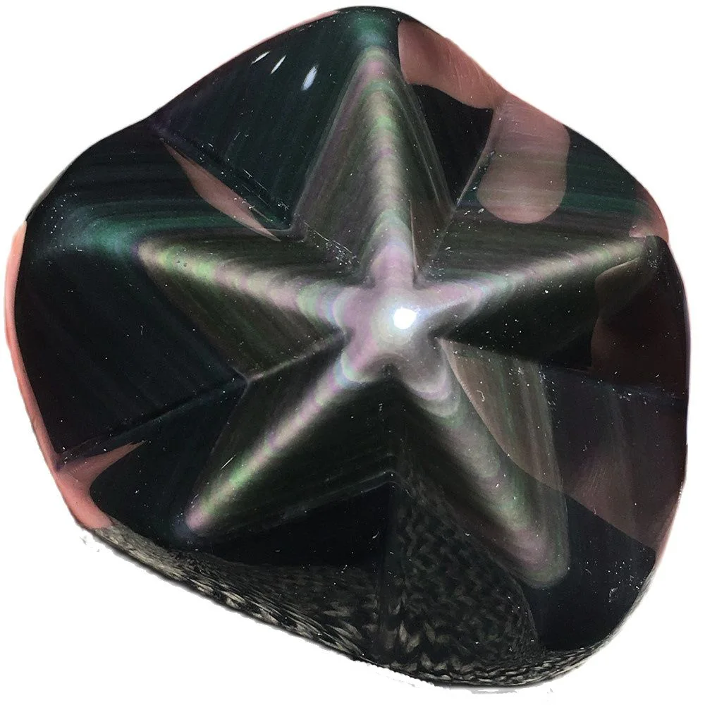 

Natural Colored Obsidian Crystal Gift Specimen High Quality Stones Home Furnishing Wedding Decoration The Big Satellite Star