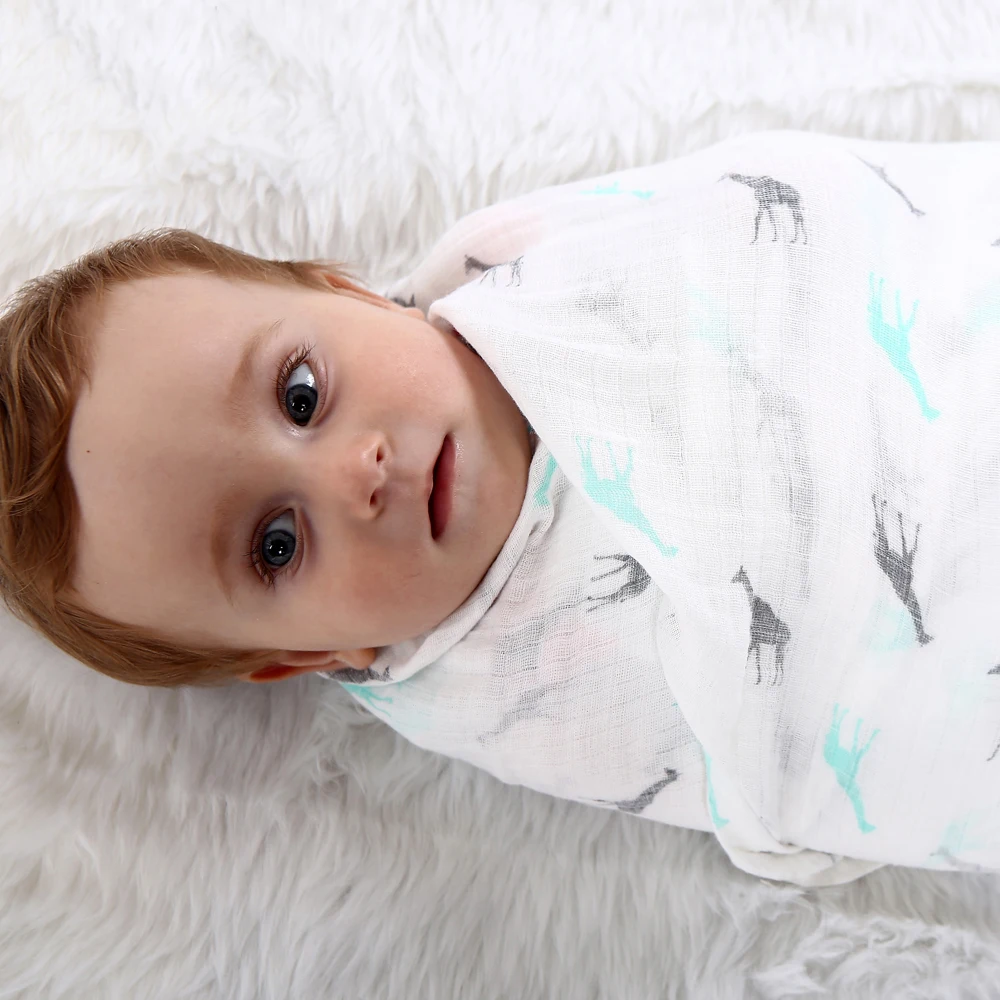 Одеяло и пеленка для новорожденных из 100% хлопка|baby blanket|swaddle blanketnewborn baby blanket |