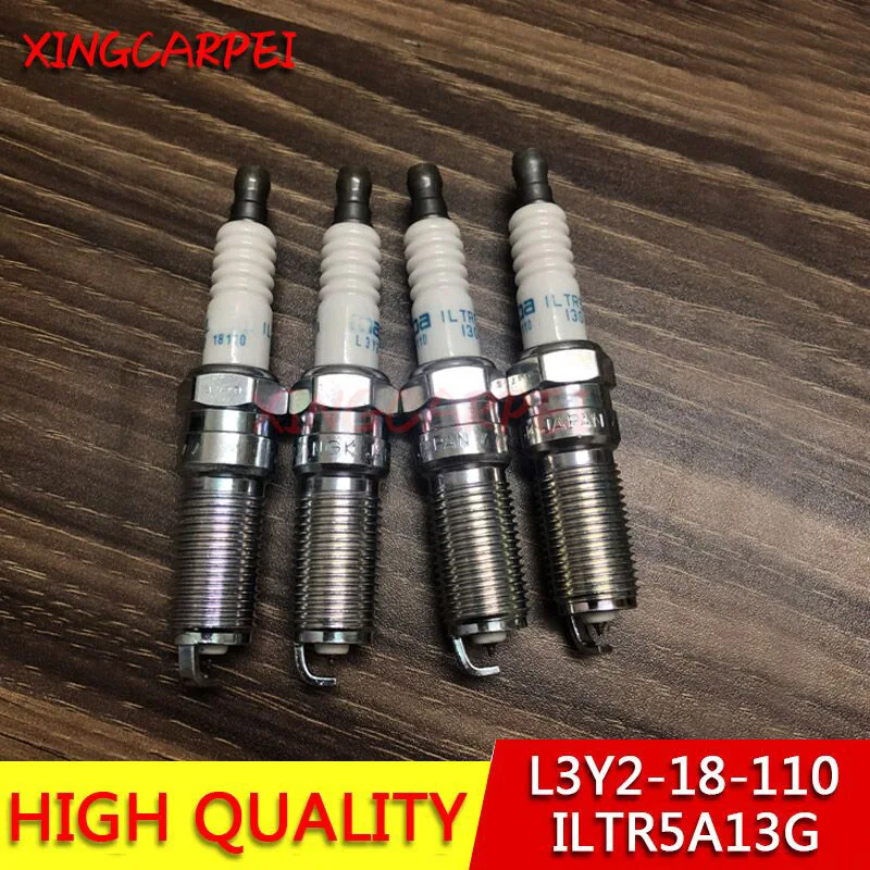 L3Y2 18 110 ILTR5A 13G (4 шт.) Iridium Power свечи зажигания для Mazda 3 5 6 CX 7 Ford Lincoln L3Y218110 ILTR5A13G|Свечи и