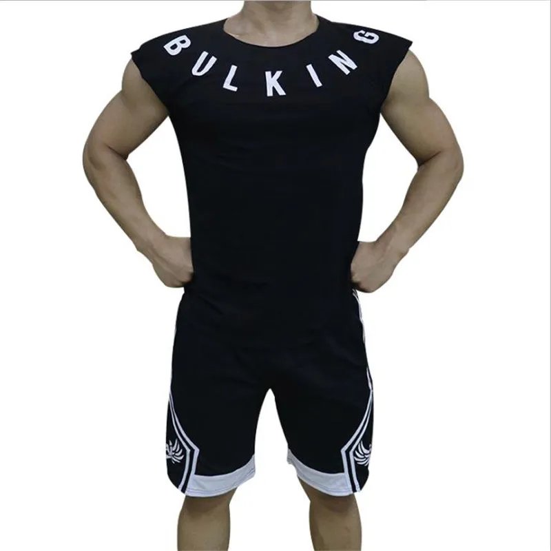 Летом футболка с коротким рукавом мужской свободный и быстросохнущий