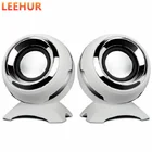 USB-динамик для компьютера, 2 шт., миниатюрный сабвуфер, музыкальный динамик для ноутбука, ПК, телефона, стерео Bluetooth-динамик