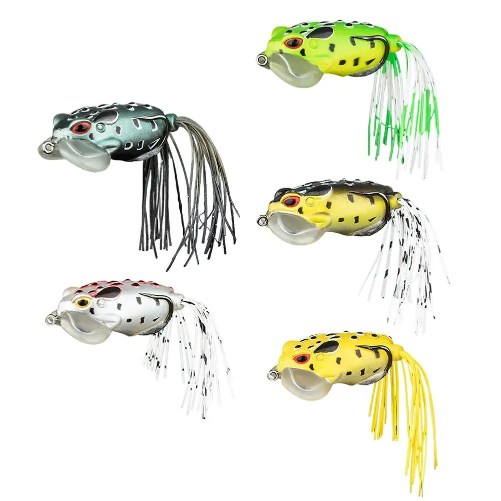 

Frog Crankbait Tackle Crank Bait Bass Soft Swimbait Lures Crankbaits Baits Hard Bait Lifelike Fishing Lures Fishing Tools