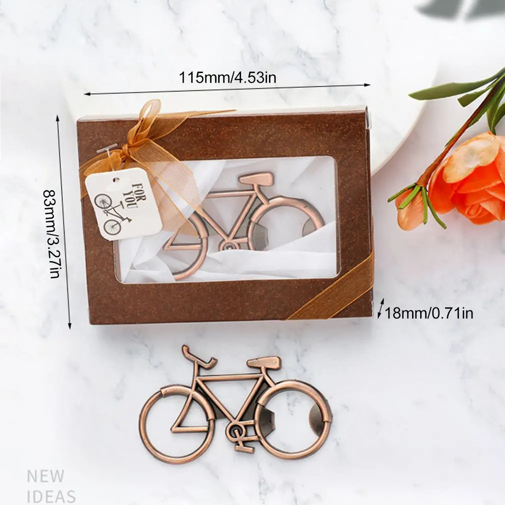 

Bicycle Metal Bike Beer Bottle Opener Cute lover Wedding Anniversary Party Gift Home Care
