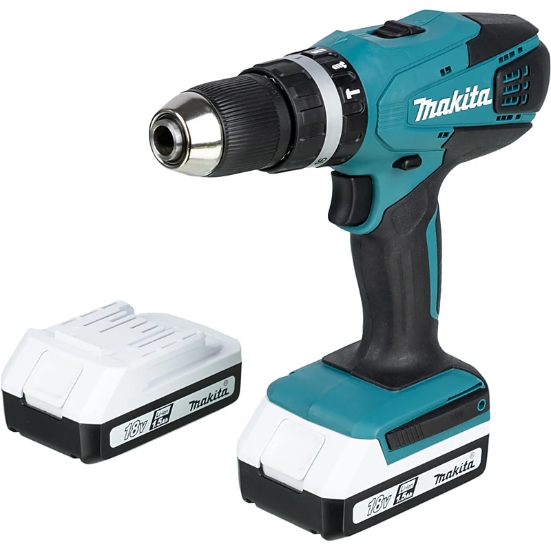 Дрель-шуруповерт MAKITA HP457DWE 1.3Ач с двумя аккумуляторами | Инструменты