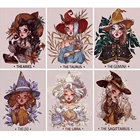 Алмазная живопись из мультфильмов двенадцать созвездий мастер 5D Сделай Сам полноразмернаякруглая вышивка мозаика набор ручной работы искусство подарок домашний декор