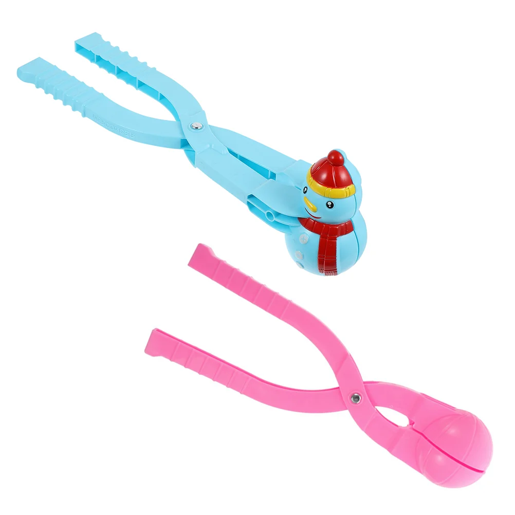 

2pcs Children Snowball Clips Outdoor Snowball Clamps Creative Snowball Maker