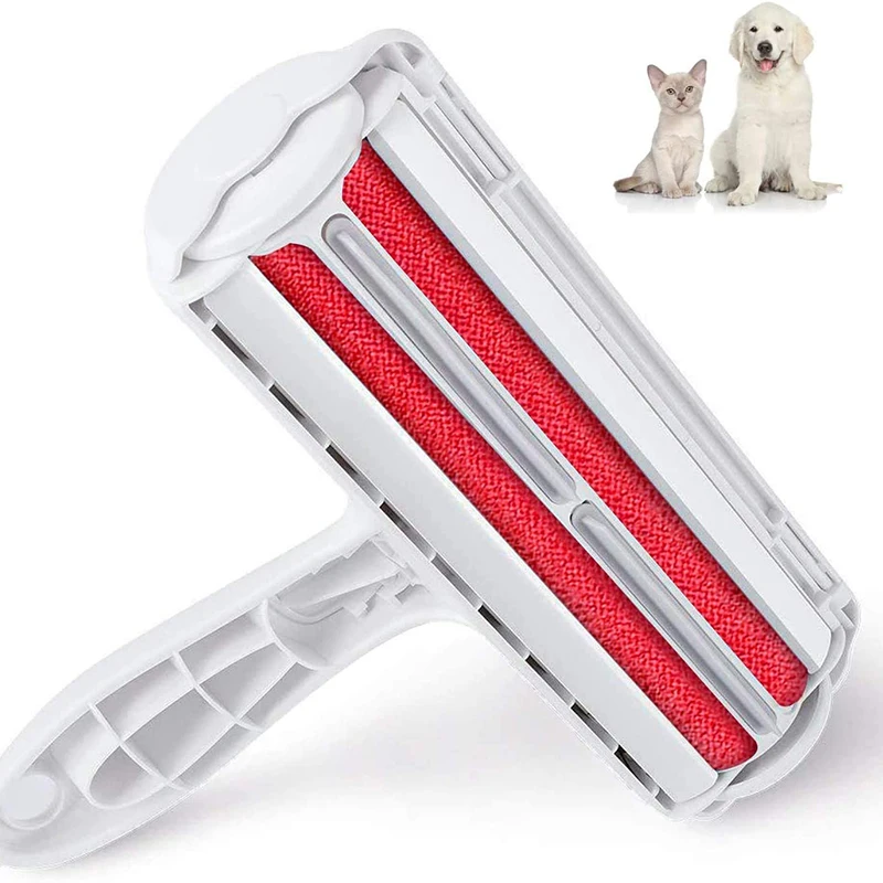 

1 piece set of red lint brush hair cleaner pet roller to remove floating hair and sticky hair epilator Dog accessories