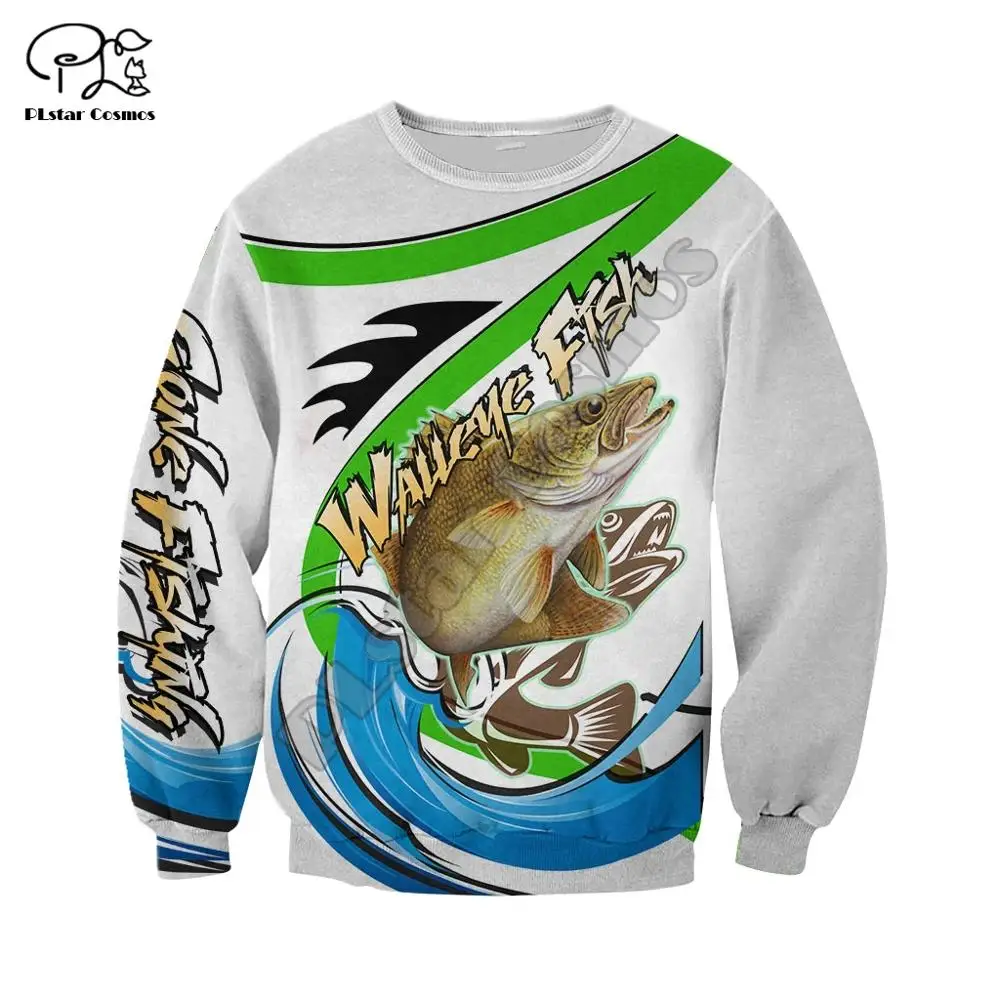 

PLstar Cosmos New Animal Bass Carp Fishing NewFashion Fisher Tracksuit Funny 3Dprint Unisex zipper/Hoodies/Sweatshirts/Jacket 10