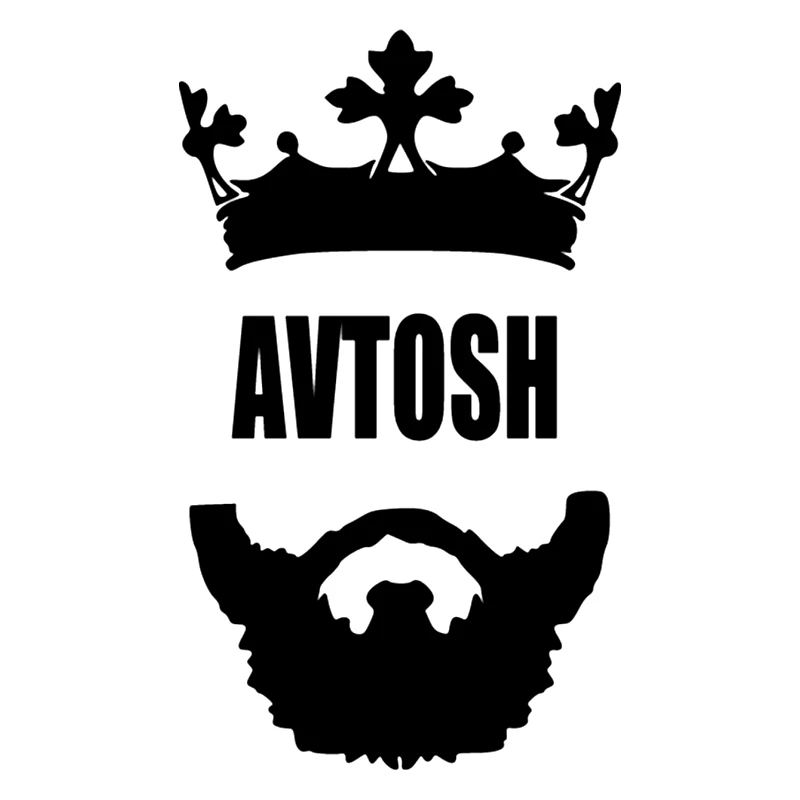 

S52158# Various Sizes/Colors Car Stickers Vinyl Decal AVTOSH Motorcycle Decorative Accessories Creative Laptop Helmet
