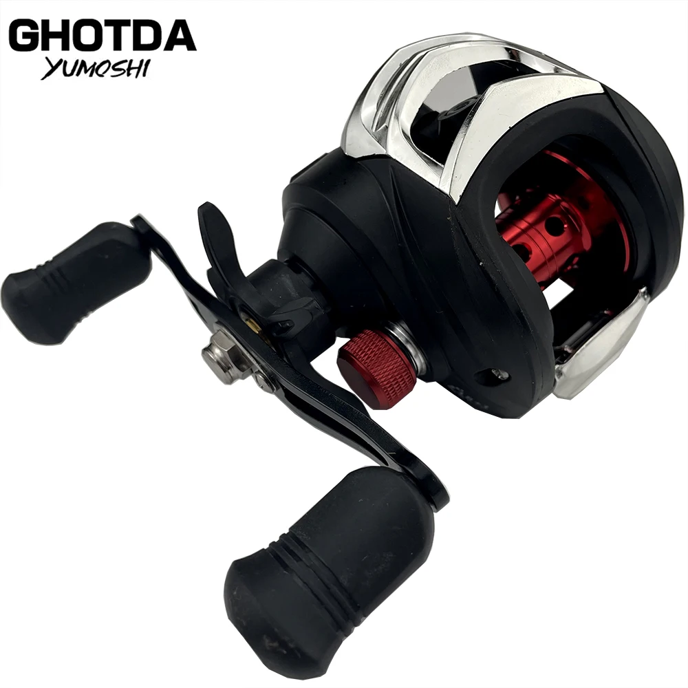 

18+1BB Baitcasting Fishing Reel Drag Power 8kg Carp Fishing Reels Fresh/Saltwater Casting Reel Fishing Tackle Pesca